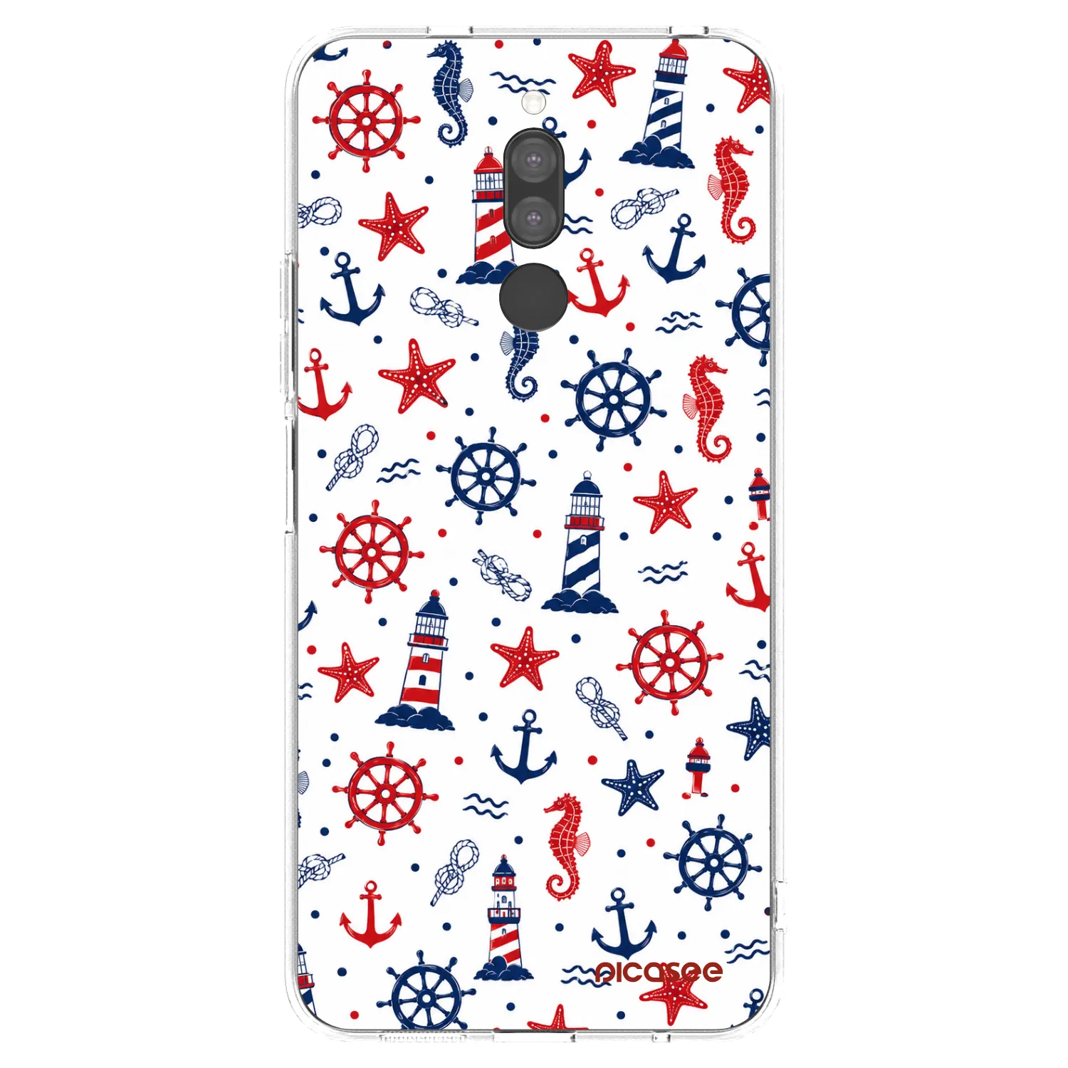Picasee silikonski prozorni ovitek za Xiaomi Redmi 8 - Sailor Vibes