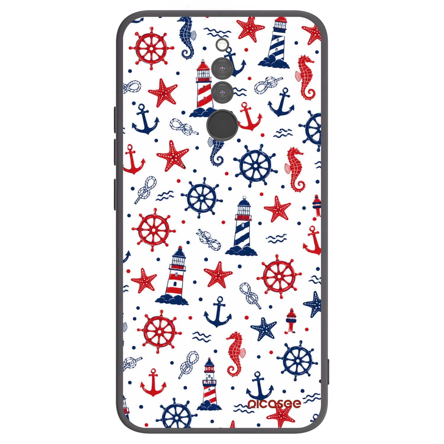 Picasee silikonski črni ovitek za Xiaomi Redmi 8 - Sailor Vibes