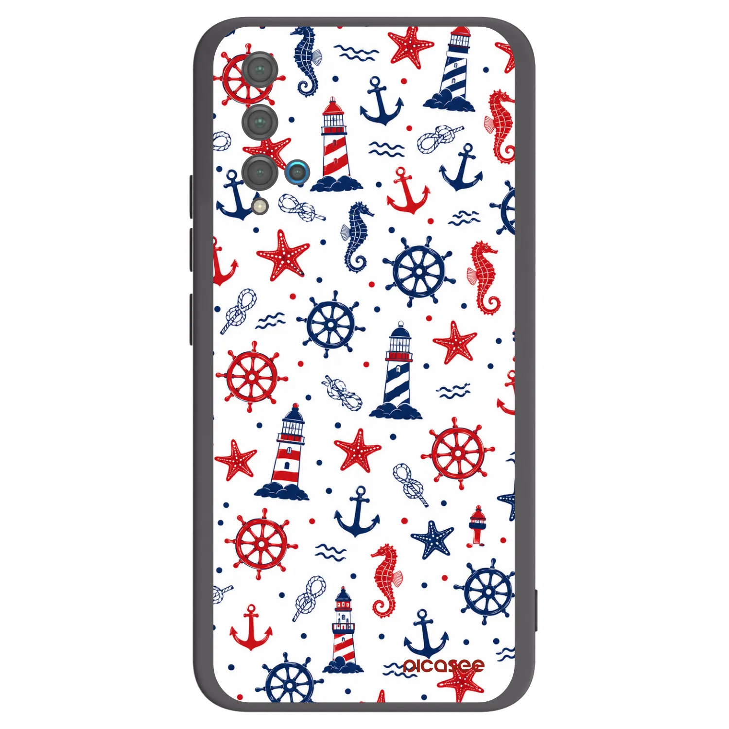 Picasee silikonski črni ovitek za Huawei Nova 5T - Sailor Vibes