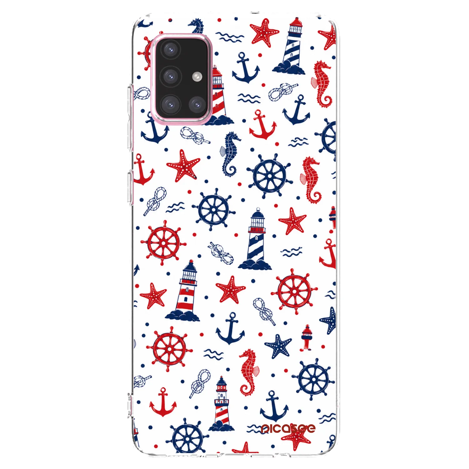 Picasee silikonski prozorni ovitek za Samsung Galaxy A71 A715F - Sailor Vibes