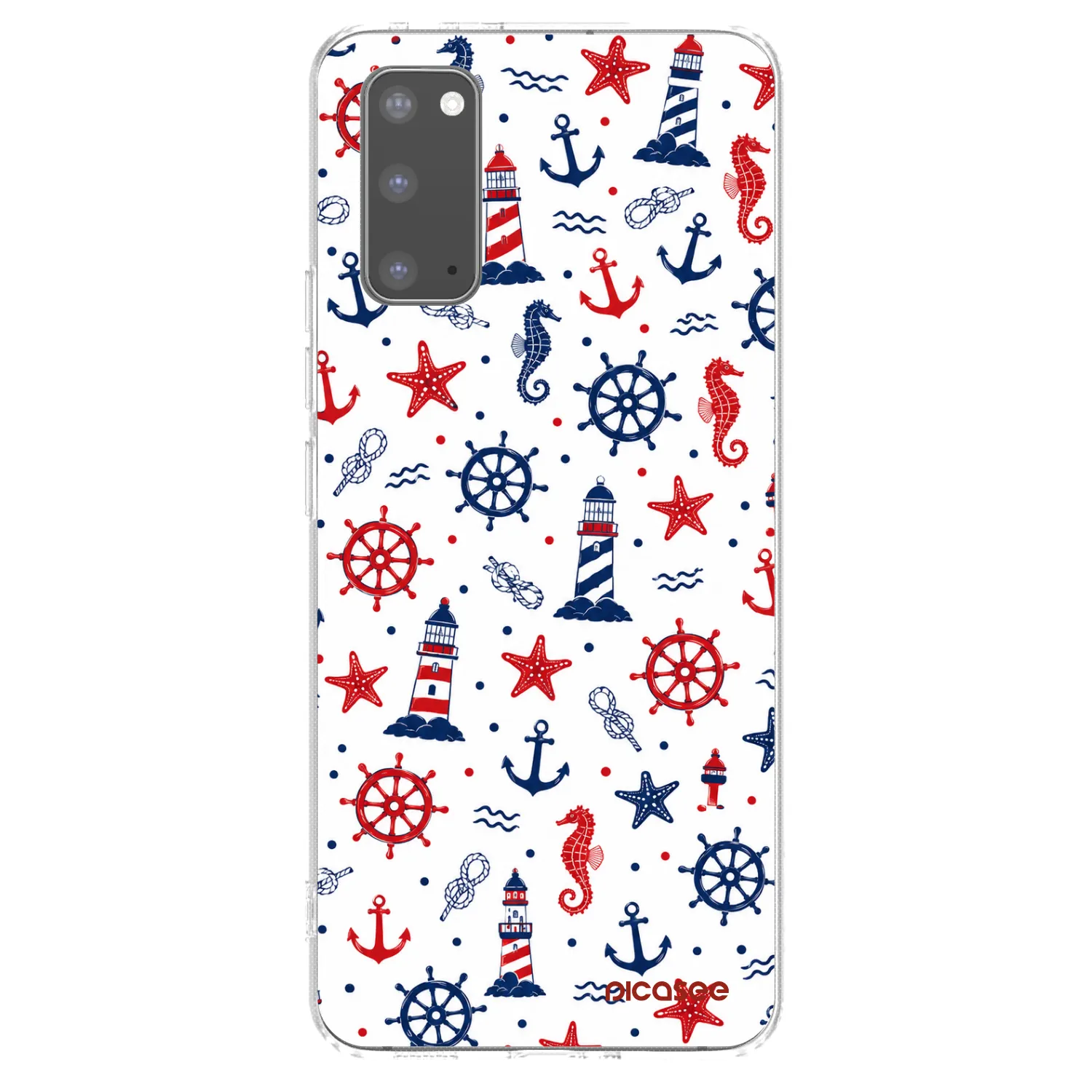 Picasee silikonski prozorni ovitek za Samsung Galaxy S20 G980F - Sailor Vibes
