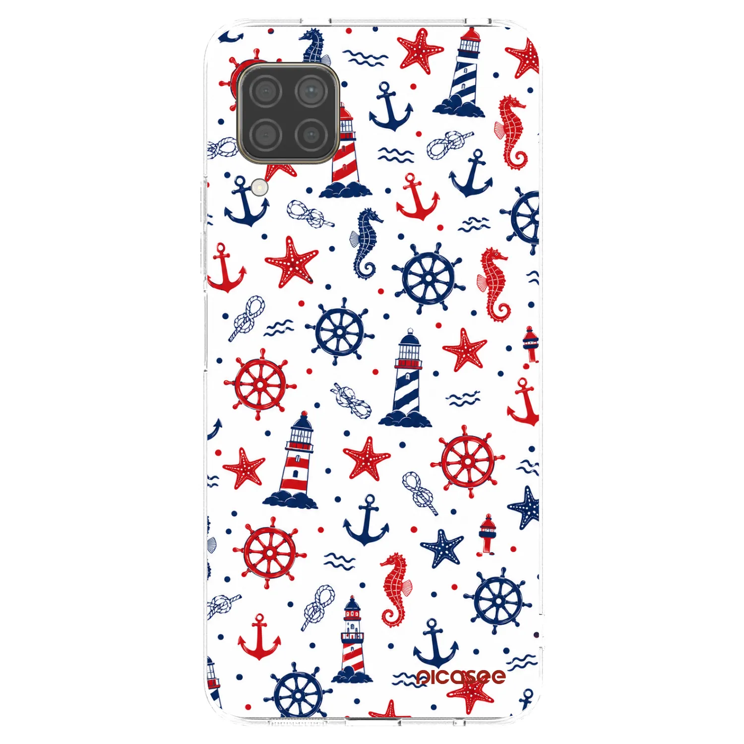 Picasee silikonski prozorni ovitek za Huawei P40 Lite - Sailor Vibes