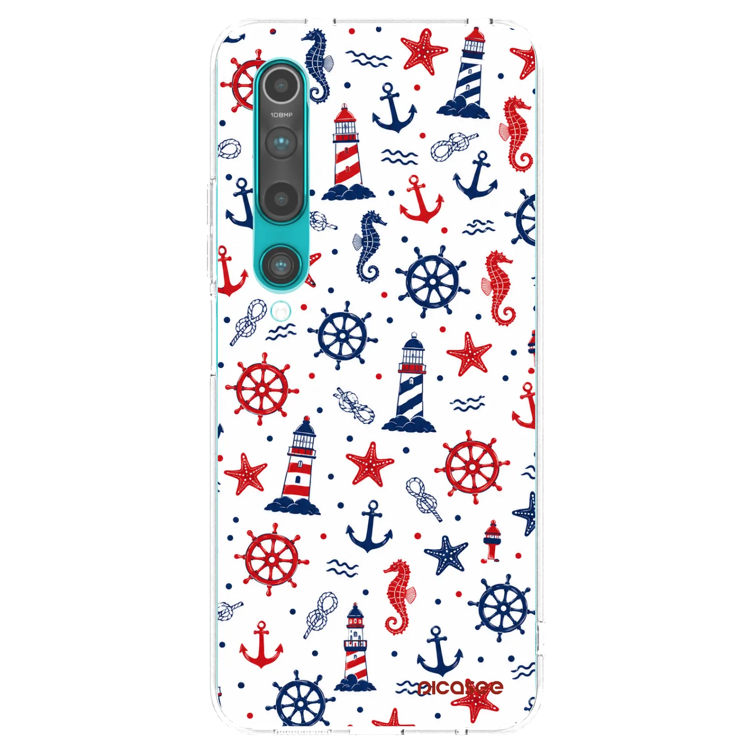Picasee silikonski prozorni ovitek za Xiaomi Mi 10 - Sailor Vibes