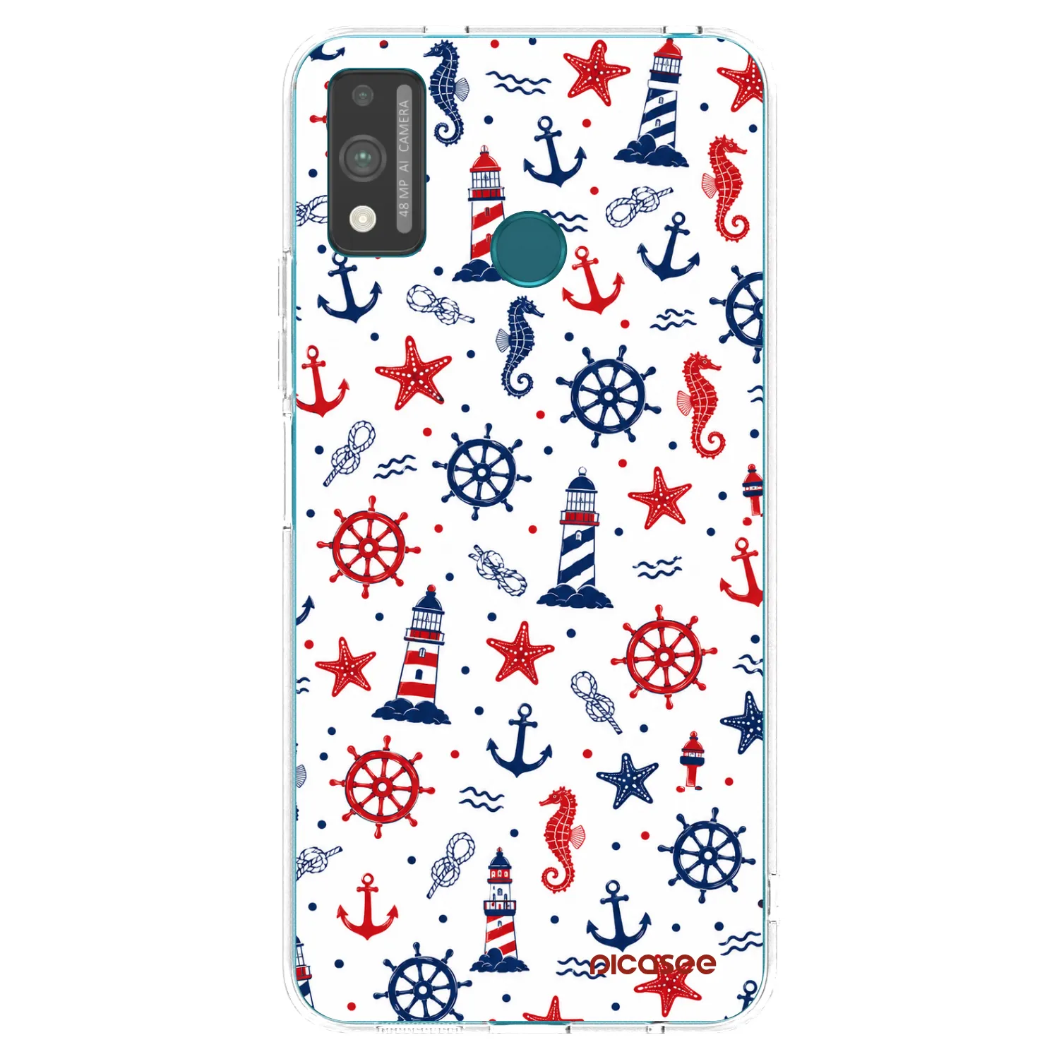 Picasee silikonski prozorni ovitek za Honor 9X Lite - Sailor Vibes