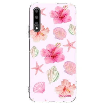 Picasee silikonski prozorni ovitek za Honor 9X Pro - Blush Lagoon