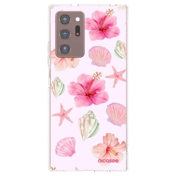 Picasee silikonski prozorni ovitek za Samsung Galaxy Note 20 Ultra - Blush Lagoon