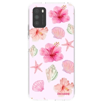 Picasee silikonski prozorni ovitek za Xiaomi Poco M3 - Blush Lagoon