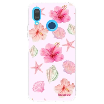 Picasee silikonski prozorni ovitek za Huawei P20 Lite - Blush Lagoon
