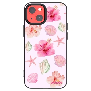 Picasee silikonski črni ovitek za Apple iPhone 13 mini - Blush Lagoon