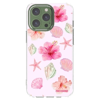 Picasee silikonski prozorni ovitek za Apple iPhone 13 Pro - Blush Lagoon