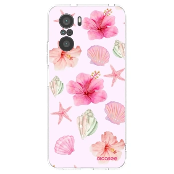 Picasee silikonski prozorni ovitek za Xiaomi Poco F3 - Blush Lagoon
