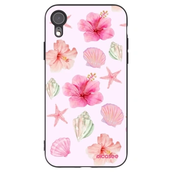 Picasee silikonski črni ovitek za Apple iPhone XR - Blush Lagoon