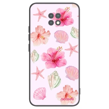 Picasee silikonski črni ovitek za Xiaomi Redmi Note 9T - Blush Lagoon
