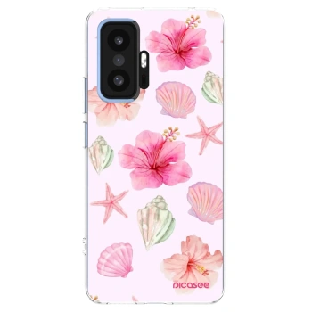 Picasee silikonski prozorni ovitek za Xiaomi 11T - Blush Lagoon