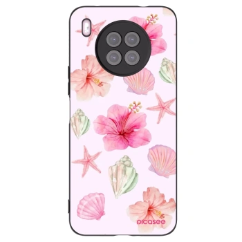 Picasee silikonski črni ovitek za Huawei Nova 8i - Blush Lagoon