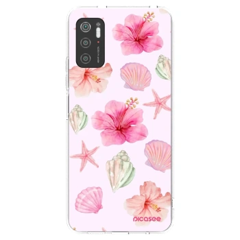 Picasee silikonski prozorni ovitek za Xiaomi Poco M3 Pro 5G - Blush Lagoon