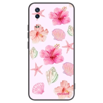 Picasee silikonski črni ovitek za Vivo Y11s - Blush Lagoon