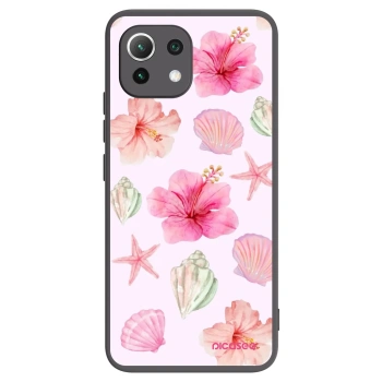 Picasee silikonski črni ovitek za Xiaomi 11 Lite 5G NE - Blush Lagoon