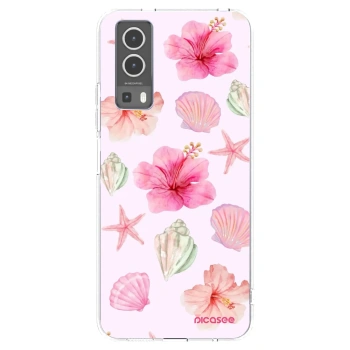 Picasee silikonski prozorni ovitek za Vivo Y72 5G - Blush Lagoon