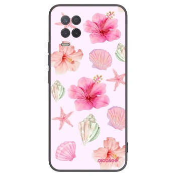 Picasee silikonski črni ovitek za Realme 8 5G - Blush Lagoon