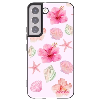 Picasee silikonski črni ovitek za Samsung Galaxy S22 5G - Blush Lagoon