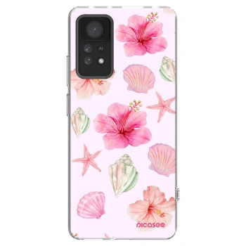 Picasee silikonski prozorni ovitek za Xiaomi Redmi Note 11 Pro - Blush Lagoon