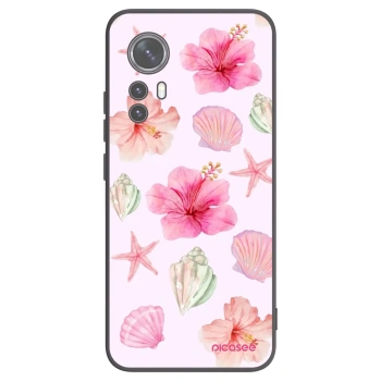 Picasee silikonski črni ovitek za Xiaomi 12 - Blush Lagoon