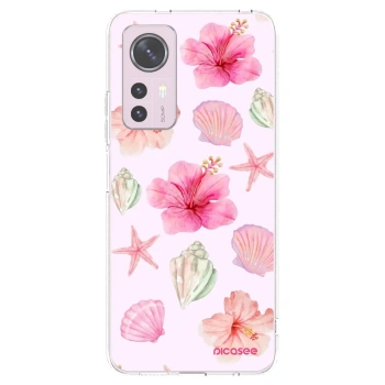 Picasee silikonski prozorni ovitek za Xiaomi 12 - Blush Lagoon