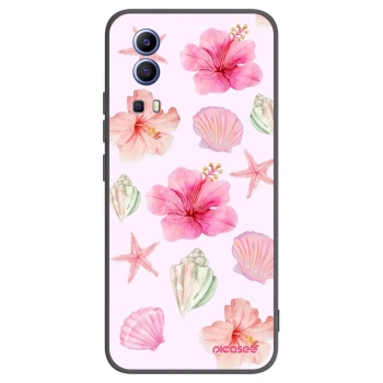 Picasee silikonski črni ovitek za Vivo Y52 5G - Blush Lagoon