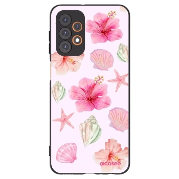 Picasee silikonski črni ovitek za Samsung Galaxy A23 A235F 4G - Blush Lagoon