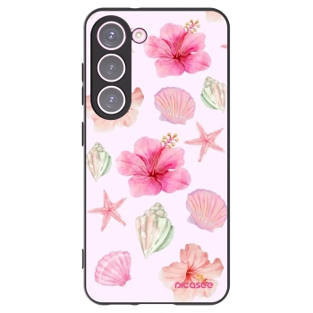 Picasee silikonski črni ovitek za Samsung Galaxy S23 5G - Blush Lagoon