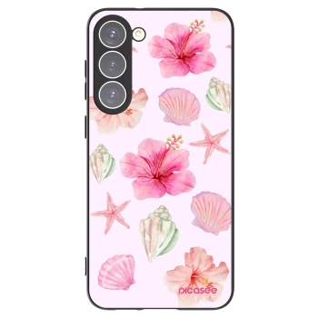 Picasee silikonski črni ovitek za Samsung Galaxy S23+ 5G - Blush Lagoon