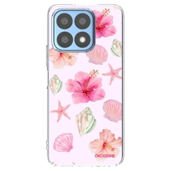Picasee silikonski prozorni ovitek za Honor X8a - Blush Lagoon