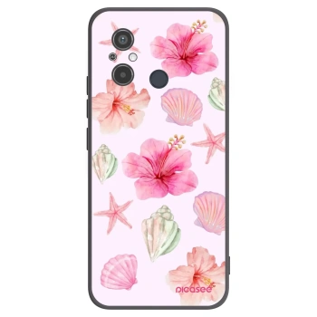 Picasee silikonski črni ovitek za Xiaomi Redmi 12C - Blush Lagoon