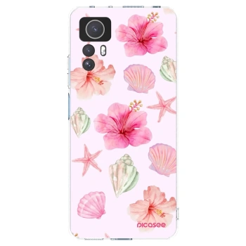 Picasee silikonski prozorni ovitek za Xiaomi Redmi Note 12S - Blush Lagoon
