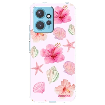 Picasee silikonski prozorni ovitek za Xiaomi Redmi Note 12 4G - Blush Lagoon
