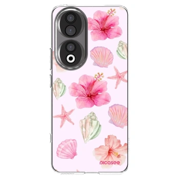 Picasee silikonski prozorni ovitek za Honor 90 5G - Blush Lagoon