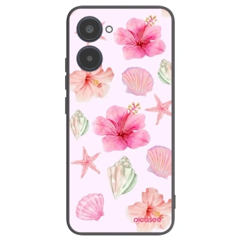 Picasee silikonski črni ovitek za Realme 10 4G - Blush Lagoon