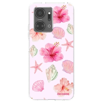 Picasee silikonski prozorni ovitek za Honor X7a - Blush Lagoon