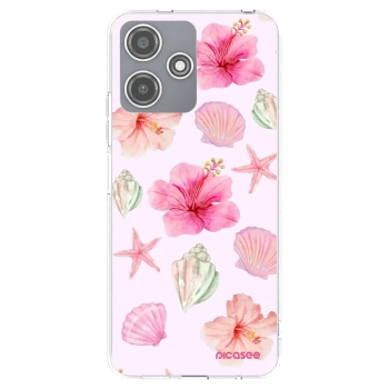 Picasee silikonski prozorni ovitek za Xiaomi Redmi 12 5G - Blush Lagoon