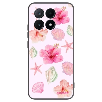 Picasee silikonski črni ovitek za Xiaomi Poco X6 Pro - Blush Lagoon