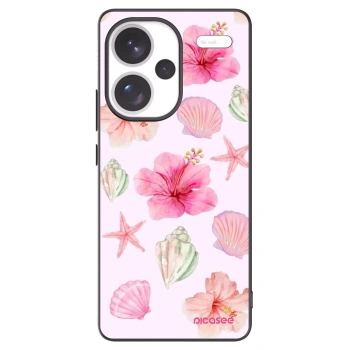 Picasee silikonski črni ovitek za Xiaomi Redmi Note 13 Pro+ 5G - Blush Lagoon