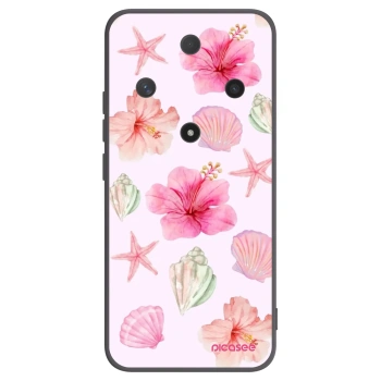 Picasee silikonski črni ovitek za Honor Magic6 Lite 5G - Blush Lagoon