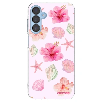 Picasee silikonski prozorni ovitek za Samsung Galaxy A15 A156B 5G - Blush Lagoon