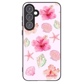 Picasee silikonski črni ovitek za Samsung Galaxy A55 5G A556B - Blush Lagoon