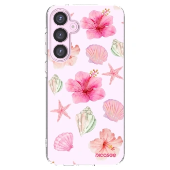 Picasee silikonski prozorni ovitek za Samsung Galaxy A55 5G A556B - Blush Lagoon