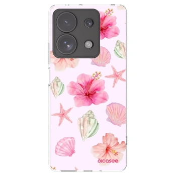 Picasee silikonski prozorni ovitek za Xiaomi Redmi Note 13 Pro 4G - Blush Lagoon