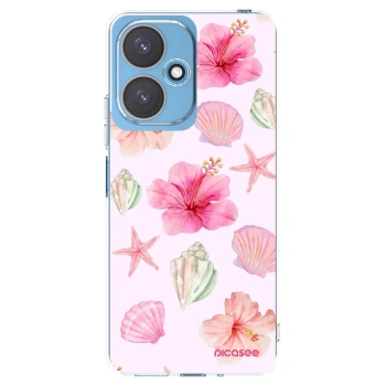 Picasee silikonski prozorni ovitek za Xiaomi Redmi 13C 5G - Blush Lagoon