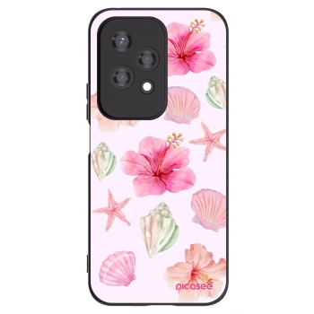 Picasee silikonski črni ovitek za Honor 200 Lite - Blush Lagoon