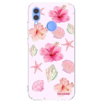 Picasee silikonski prozorni ovitek za Huawei P Smart 2019 - Blush Lagoon